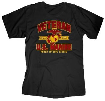 T-Shirt/ USMC Veteran-Proud to Have Served